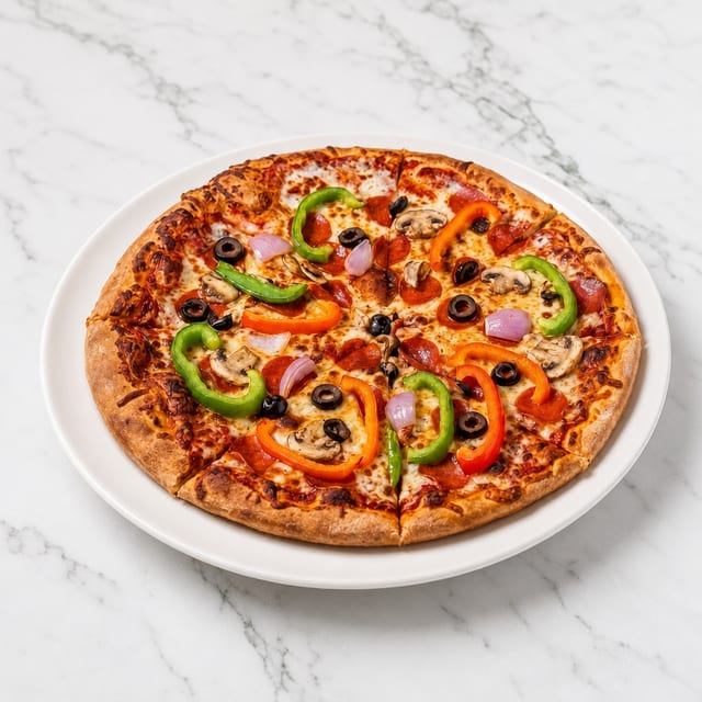 3 Topping Pizza.